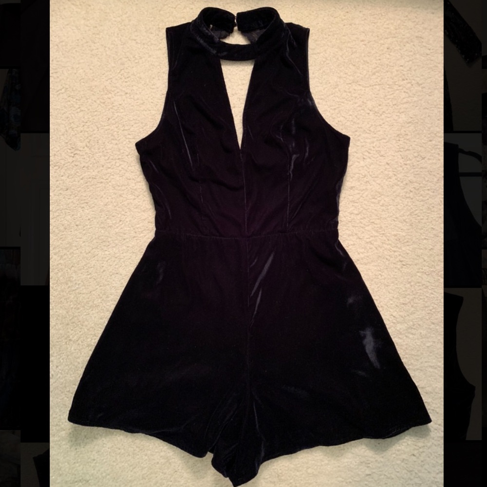 Worn once Abercrombie & Fitch Black Romper
